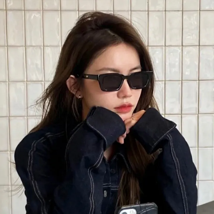 사각 뿔테 선글라스 자외선차단 남자 여자 데일리 패션 젠 *특가!!* 상세 이미지 2