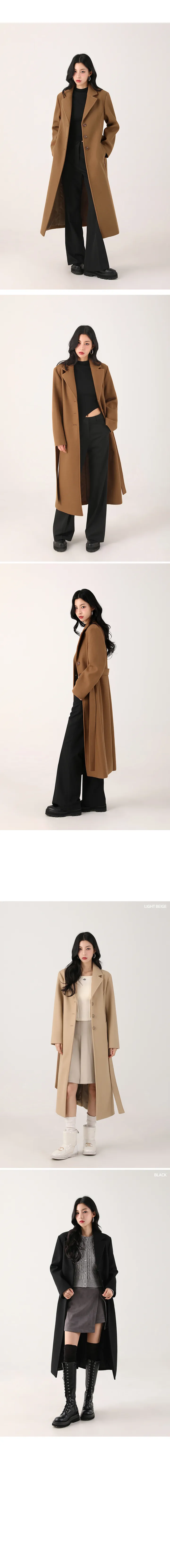 Amelia Classic Single Coat - 3COL 상세 이미지 3