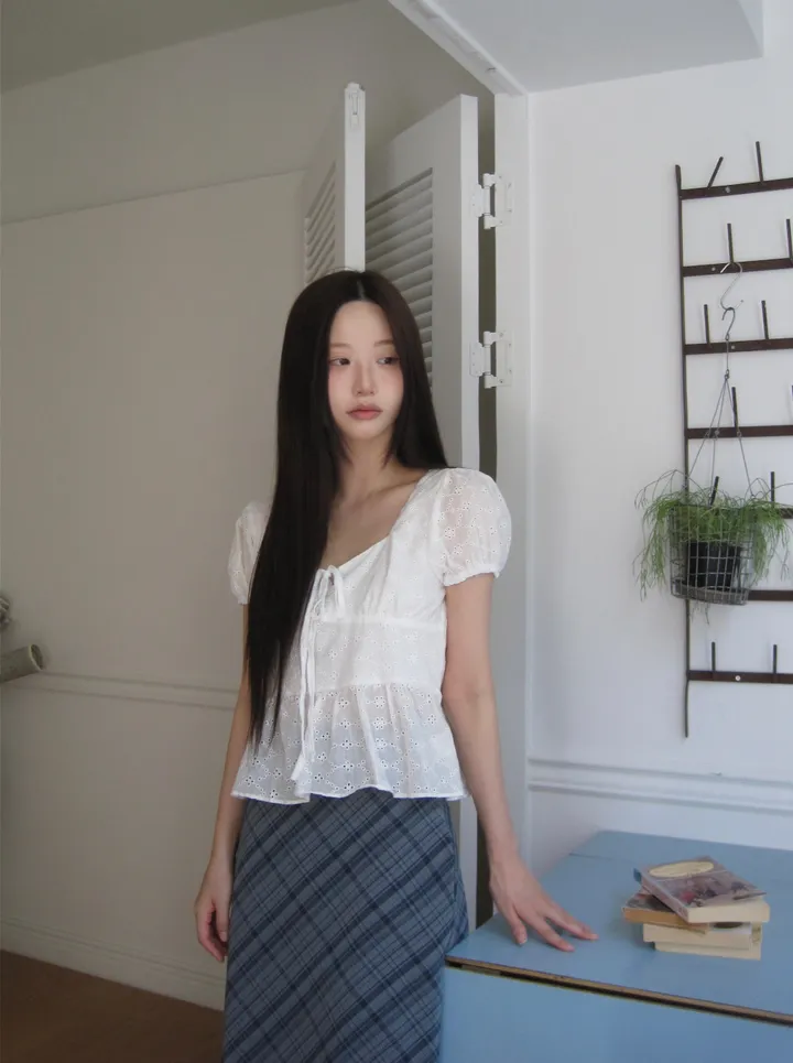 민소매 모델 착용 이미지-S1L28
