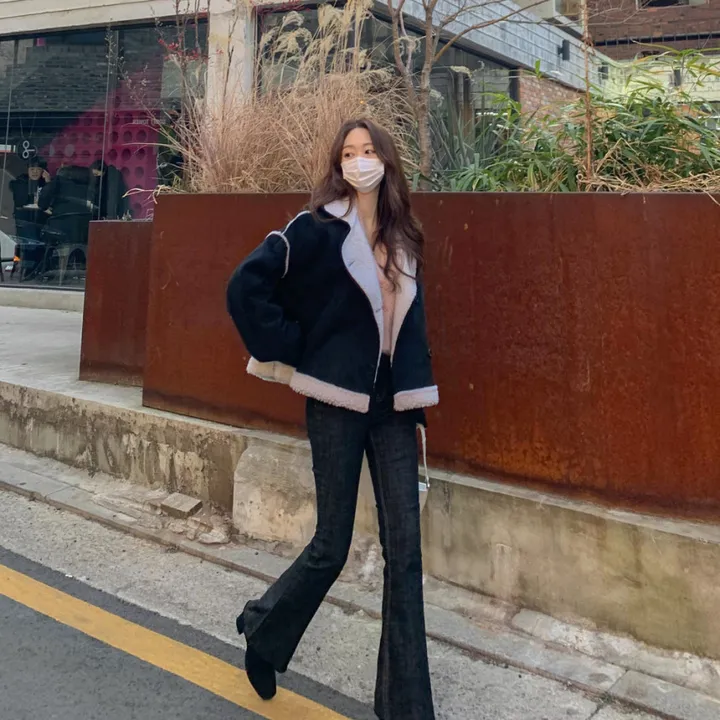 [심쿵핏/털빠짐X] 따뜻 도톰 파스텔 루즈핏 앙고라 모헤어 크롭 브이넥 벌룬 소매 깃털 퍼 니트 가디건 상세 이미지 25