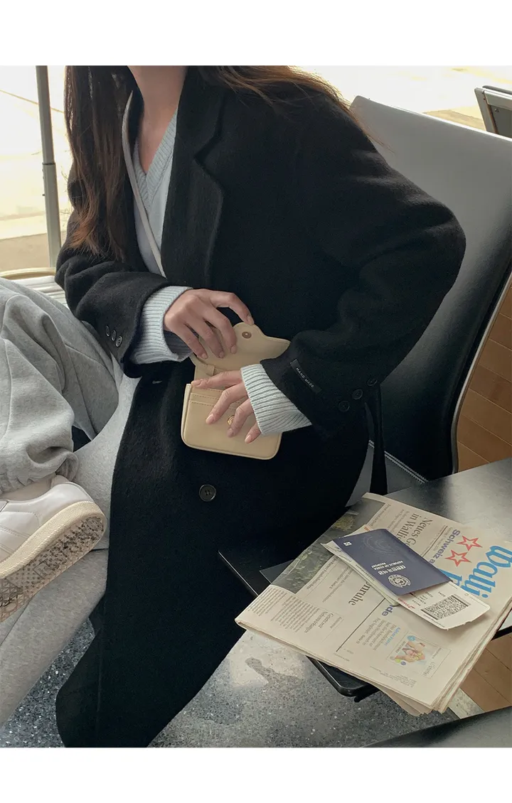 [자체제작/1만장돌파!/S-L] 브랜던 프리미엄 더블 울 핸드메이드 롱 코트 상세 이미지 209