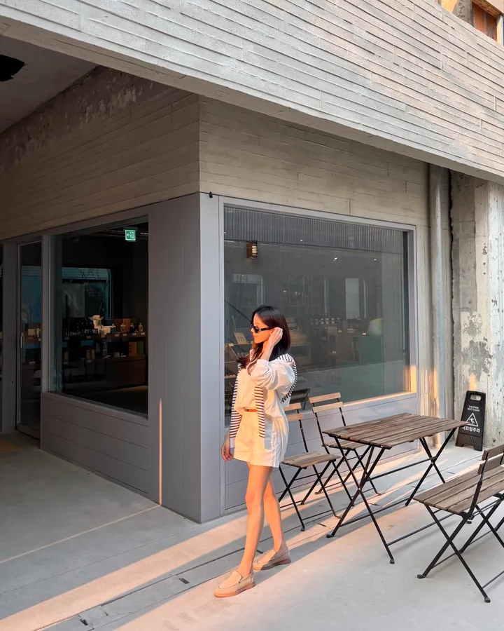 초이 린넨 루즈핏 셔츠 숄 가디건 팬츠 set (수입)-셔츠,숄,팬츠,벨트포함세트 상세 이미지 8