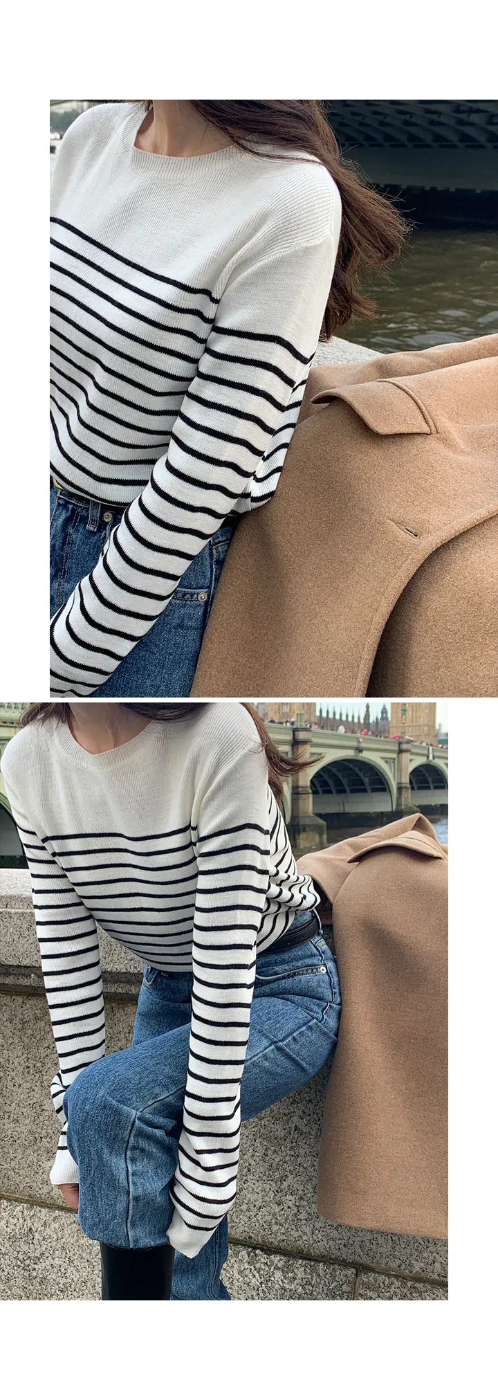 [자체제작/2천장돌파!/S-XL]프레이 스텐카라 탄탄 싱글 롱 코트 상세 이미지 27