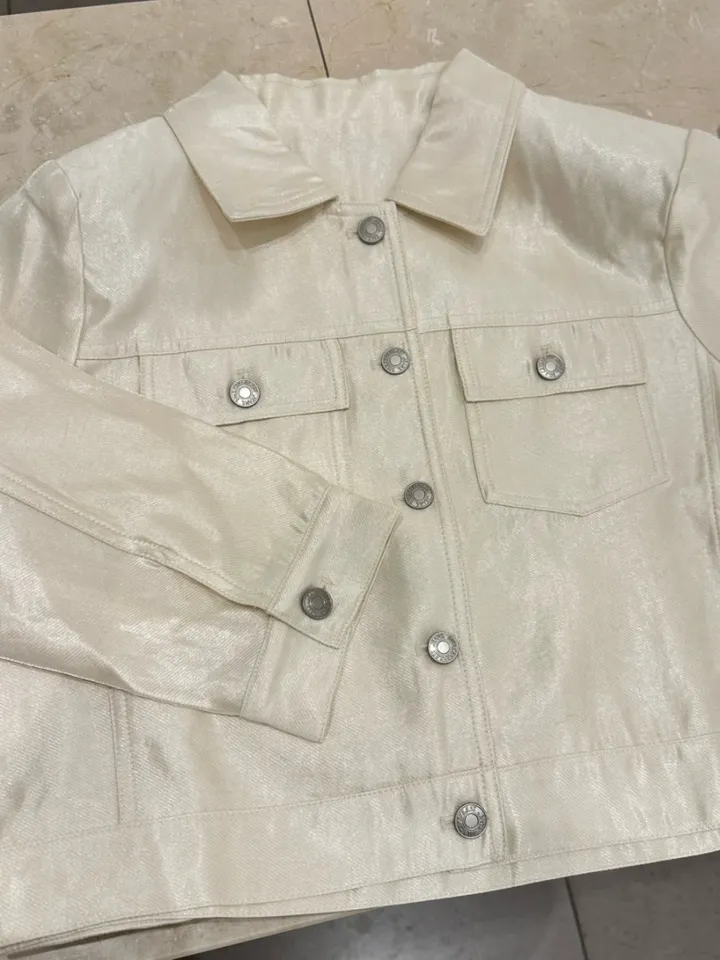 [ 선주문할인 ] 렉스 카라 글로시 펄 자켓 (3color) / 하이퀄리티 / ss 봄 & 썸머자켓 상세 이미지 26