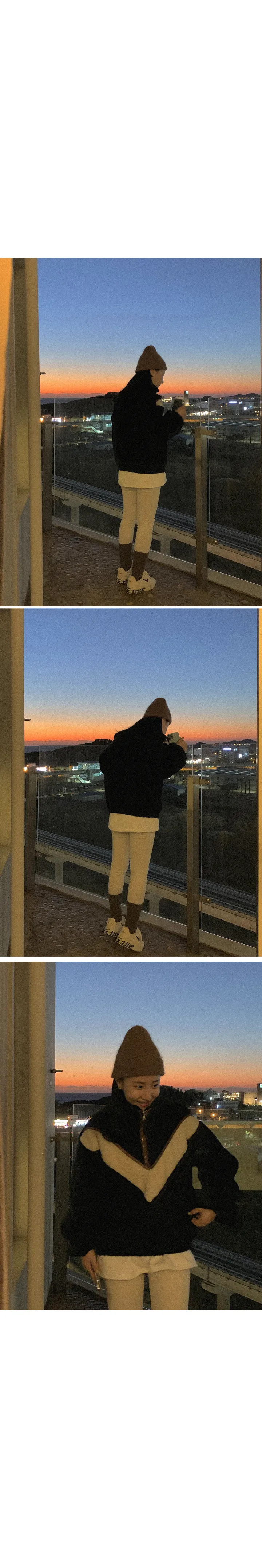 [데일리템/따뜻해요☕]스판 피치 기모 레깅스 (4color) 상세 이미지 34