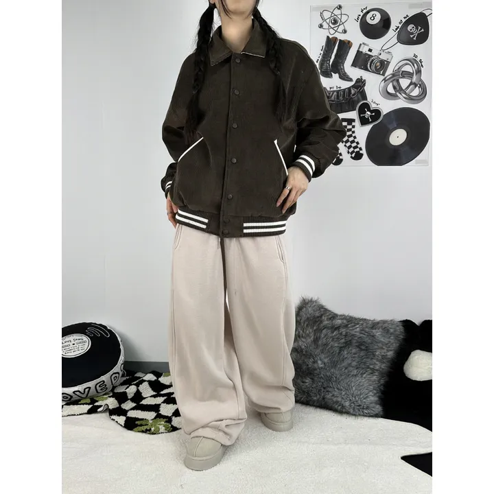 ❤️‍🔥누적판매8,000 돌파 기념❤️‍🔥[UNISEX/기모 ver.🤧/소장추천!]럽 올 컬러 와이드 스트링 트레이닝 팬츠(5color) 상세 이미지 49