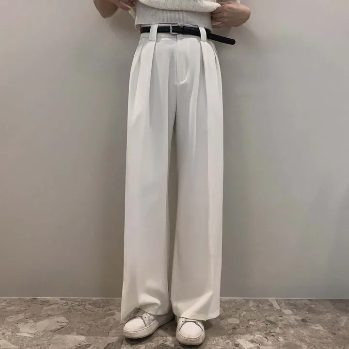 [영상인증✨/벨트set]보정이 필요없는, 차르르 일자 와이드핏의 정석 슬랙스 벨트set팬츠 - 5color 상세 이미지 24