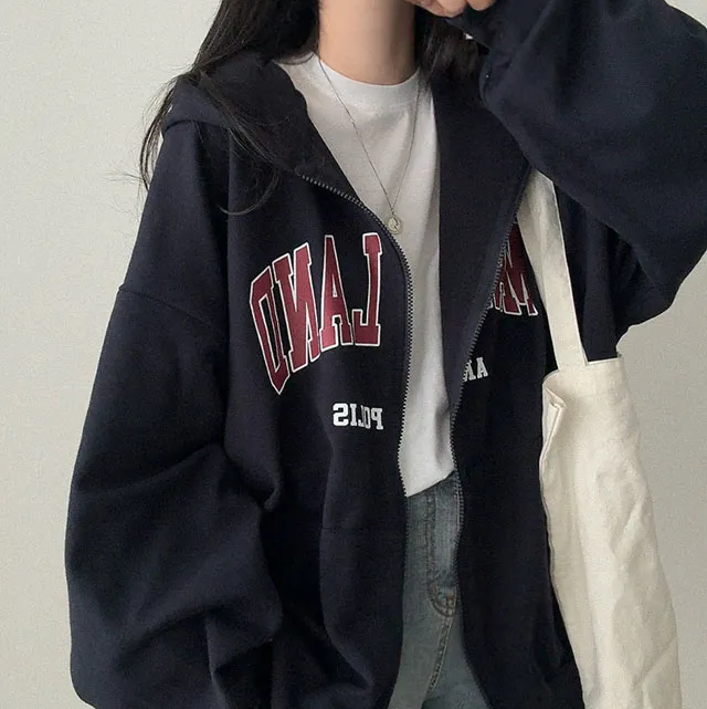 [박시핏!/간절기집업] 가을 메리 박시 후드집업 (4color) 상세 이미지 10