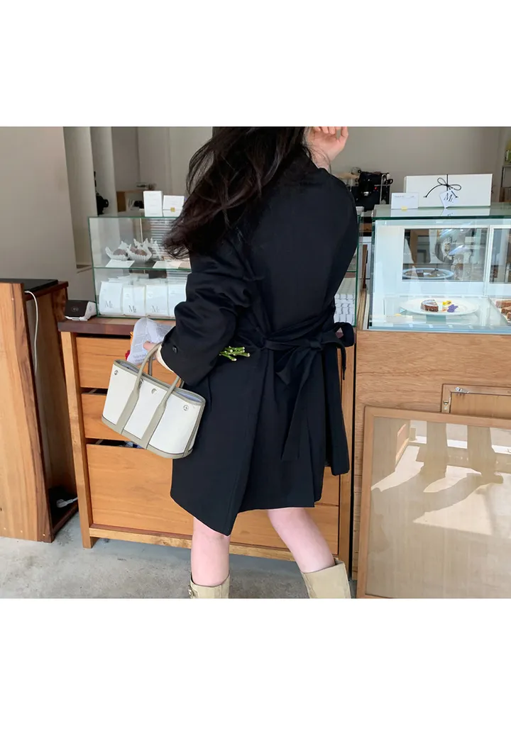 [간절기필수!베이직한♥]밀스래글런하프트렌치CT 상세 이미지 32
