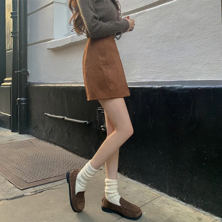 [wool70%🤎클래식무드] 모직 헤링본 핸드메이드 하프코트 자켓 반코트 아우터 절개 트임 코트 고퀄리티 루즈핏 봄 간절기 데이트룩 개강룩 4COL 상세 이미지 49