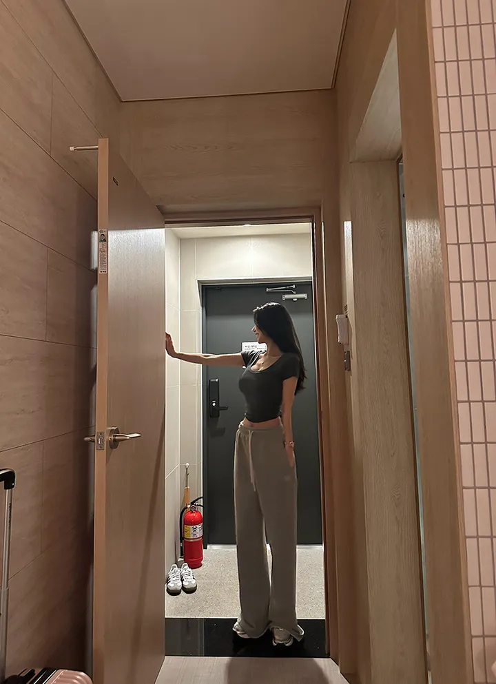 *DM폭주*[MADE][말라핏보장/인생템] 여리말라 유넥 골지 반팔티 유넥반팔 여리핏반팔 기본반팔 상세 이미지 23