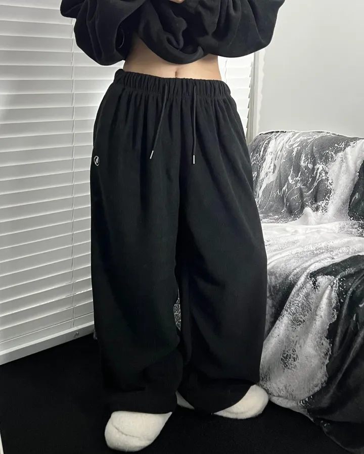 [주문폭주🔥1800장돌파🙏🏻]제로 후리스 롱와이드 팬츠👖[6color/세트가능][후리스팬츠/롱팬츠/트레이닝/후리스/와이드팬츠/츄리닝] 상세 이미지 134