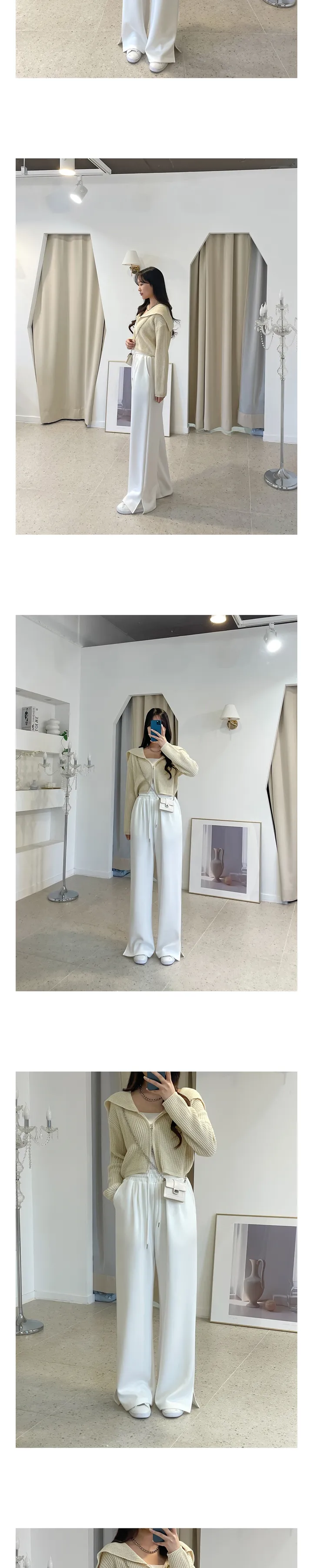 [숏/롱 ❣️원단미침❣️] 쿠디보 와이드 팬츠 상세 이미지 41