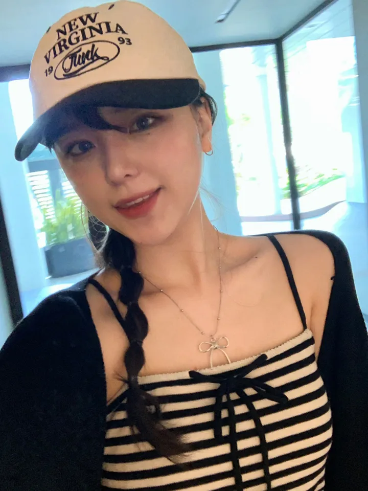 [너무예뻐🐾가디건SET] 자체제작 벌룬 골지 볼레로 니트 가디건 + 단가라 슬림 리본 나시 세트 투피스 세트웨어 SET 스트라이프 탑 사계절 블랙 봄 간절기 새학기룩 1COL 상세 이미지 49
