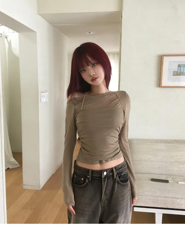 [SET] 히레 레이어드 레이스 볼레로 세트 -3color 상세 이미지 14