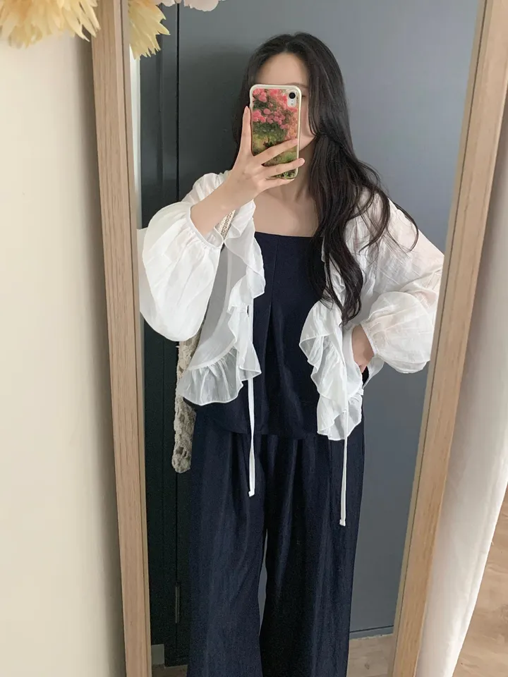 주아 린넨 뷔스티에 팬츠 세트 상세 이미지 49