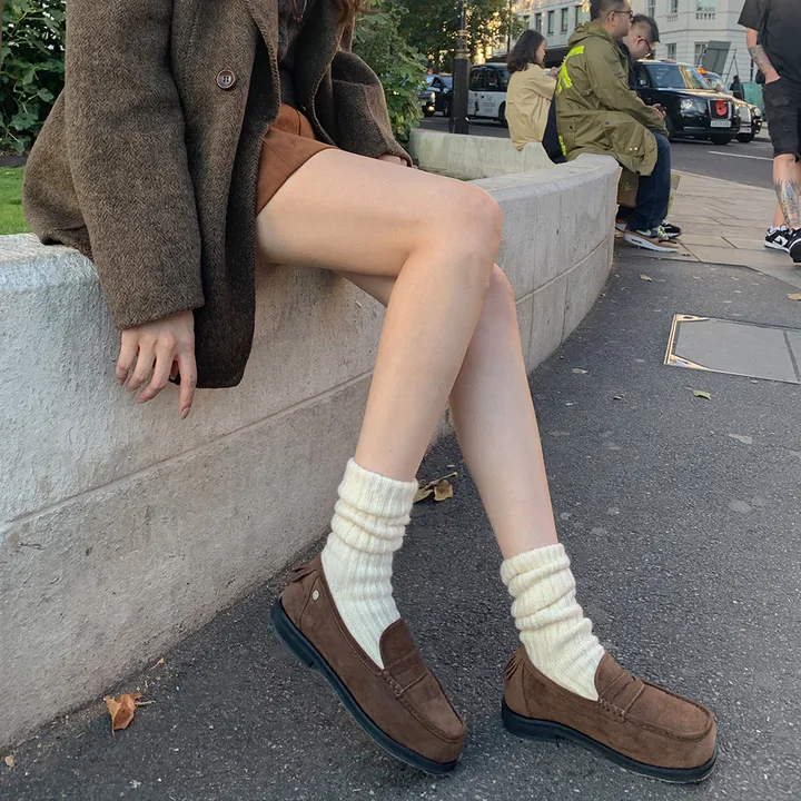 [wool70%🤎클래식무드] 모직 헤링본 핸드메이드 하프코트 자켓 반코트 아우터 절개 트임 코트 고퀄리티 루즈핏 봄 간절기 데이트룩 개강룩 4COL 상세 이미지 43