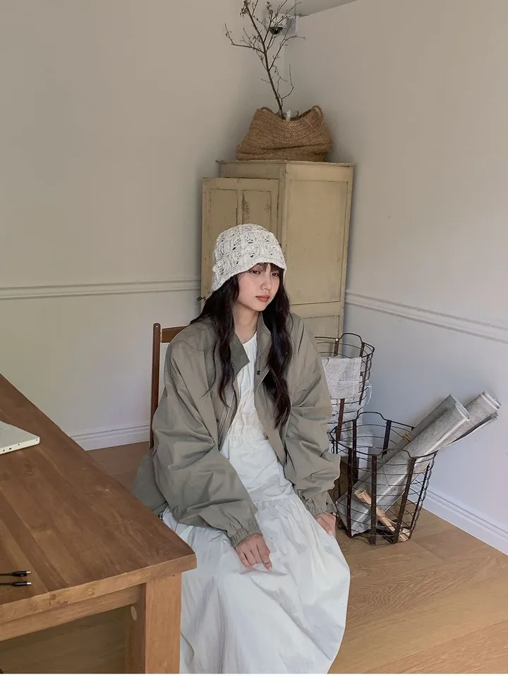 비스킷 피치 오버핏 야상 자켓 상세 이미지 10