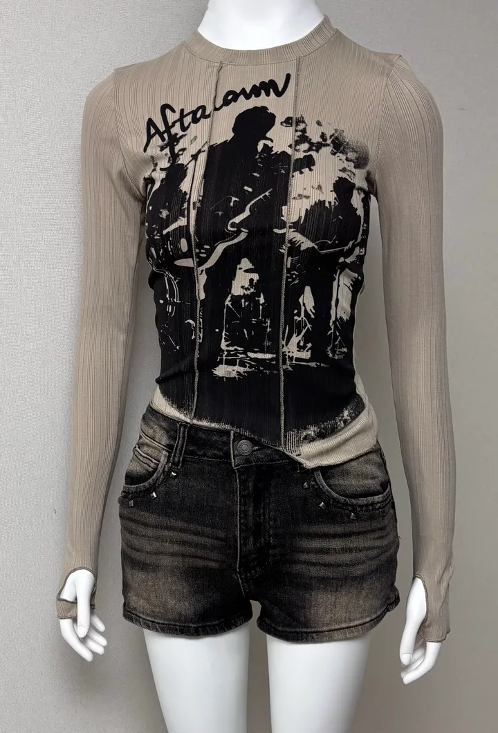 Vintage Stud Shorts Pt 상세 이미지 8