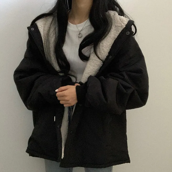 [ 겨울까지 ] 안감 양털 왕따뜻 야상 점퍼 상세 이미지 12