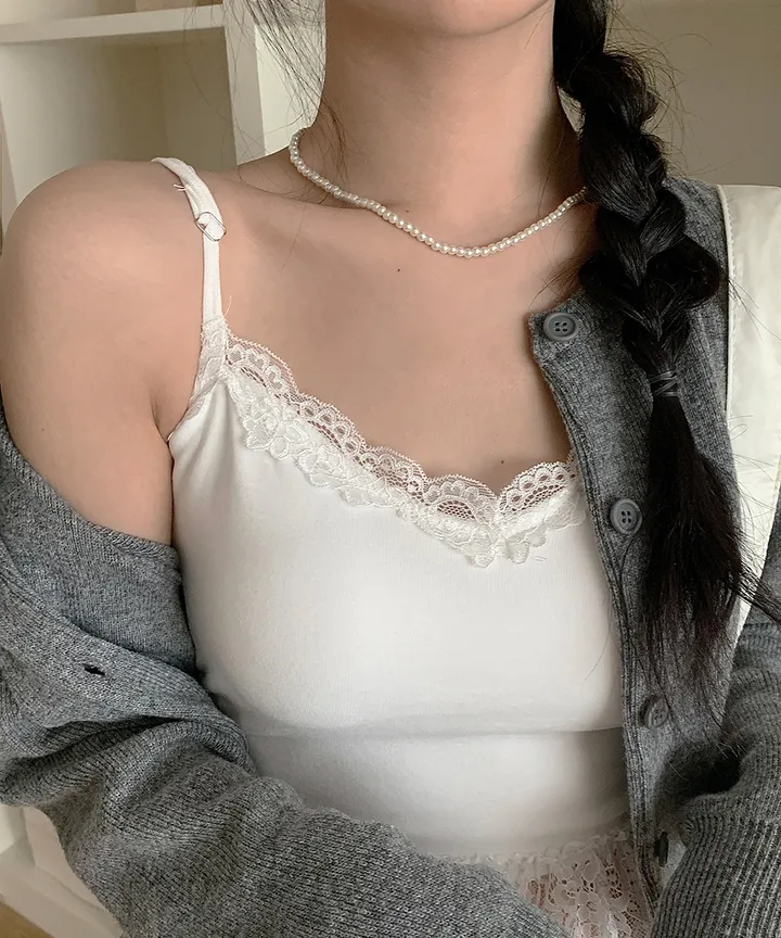 [데일리강추💗] 블러 라운드넥 가디건 봄 가을 / 출근룩 긴팔니트 봄가디건 가을가디건 하객룩 데일리룩 클래식블랑 상세 이미지 18