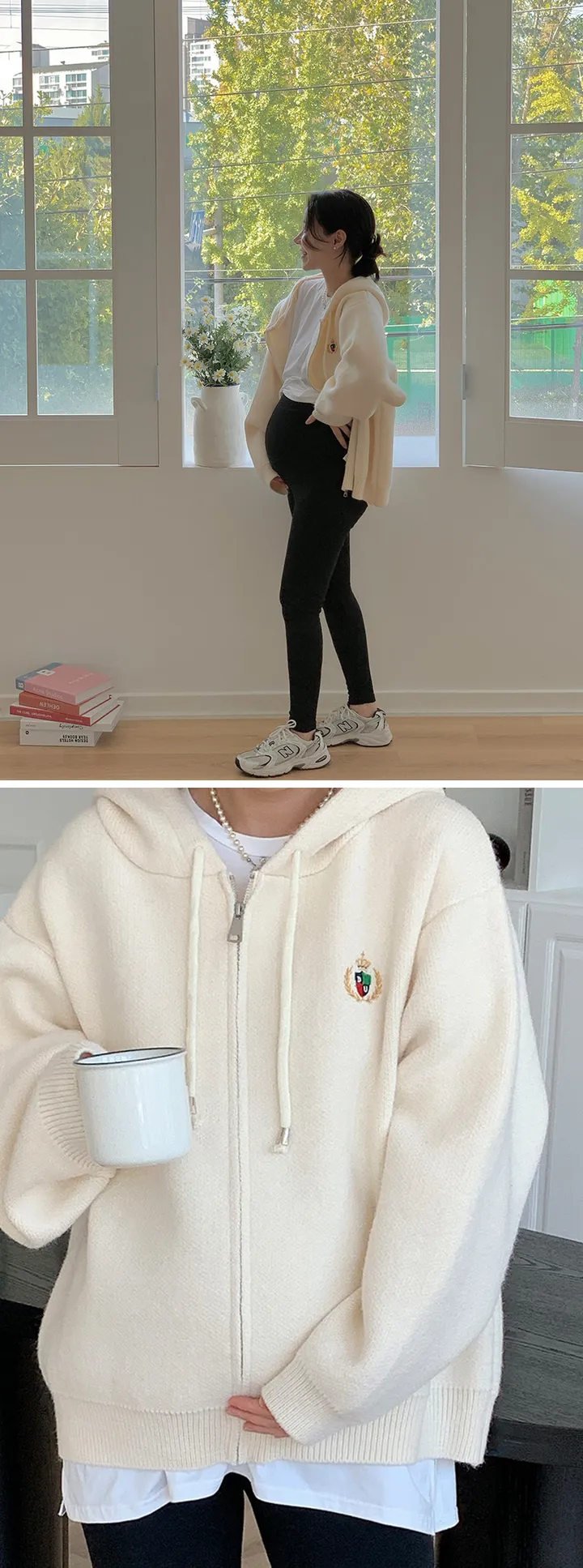 [자체제작🪡/임산부추천🤰🏻] MADE 감동 임산부 레깅스 (one color) ‘임부복’ 상세 이미지 10