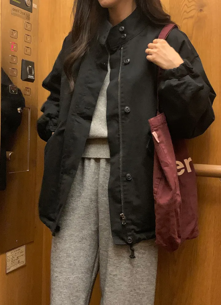 원가이하 세일 반품 교환 불가 야상 박시 루즈핏 봄 자켓 3컬러 가을 봄 옷 여행 점퍼 빅사이즈 남여공용 점퍼 상세 이미지 9