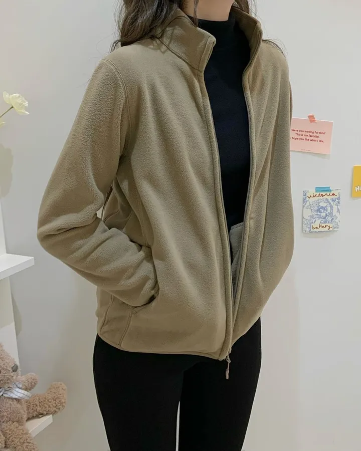[키작녀부터 빅사이즈까지!][-4XL]부드러운 북극곰 후리스 폴라폴리스 양털 겨울 아우터 기모 4color 상세 이미지 37