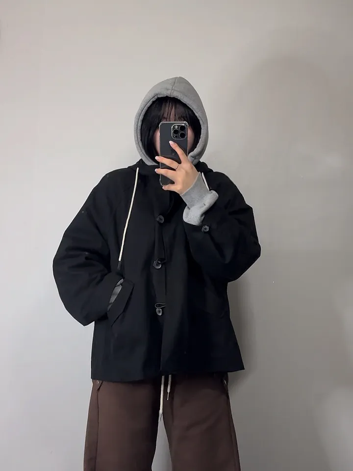 [🤍당일출고🤍/아방핏제대로2color/고퀄리티] 프리미엄 하프 후드 트렌치 야상 코트 자켓 상세 이미지 47