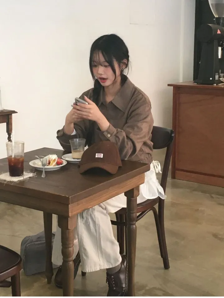 [문의폭주/봄신상🤎] 인디고 스웨이드 빈티지 블루종 자켓 상세 이미지 16