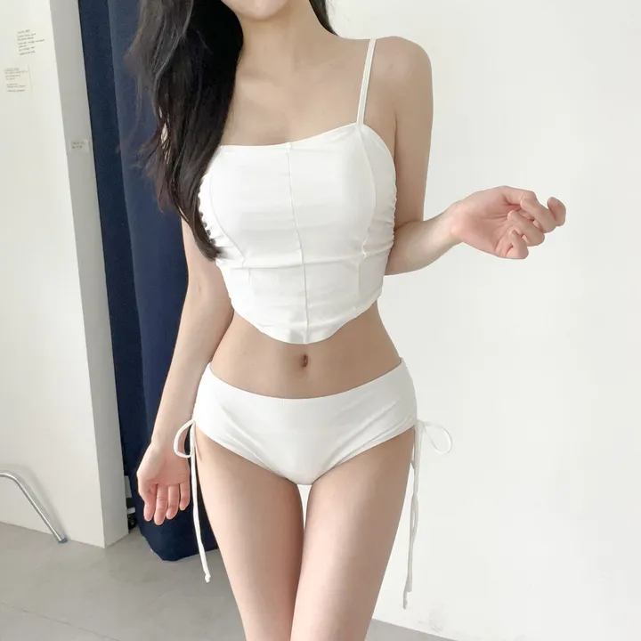 (당일출고/M-XL) 뮤즈 절개 비키니 모노키니 수영복 상세 이미지 3