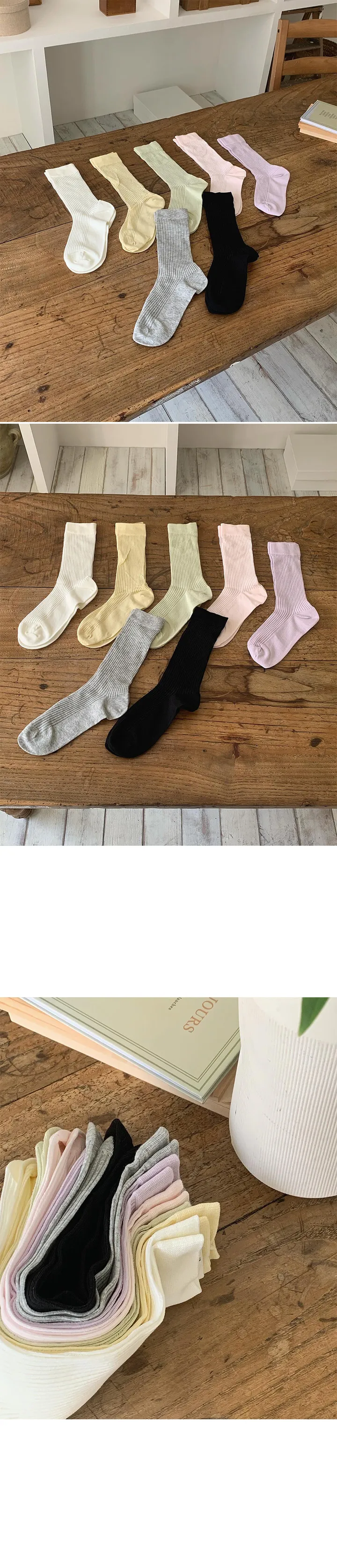 퓨어 시스루 양말 (socks) 상세 이미지 2