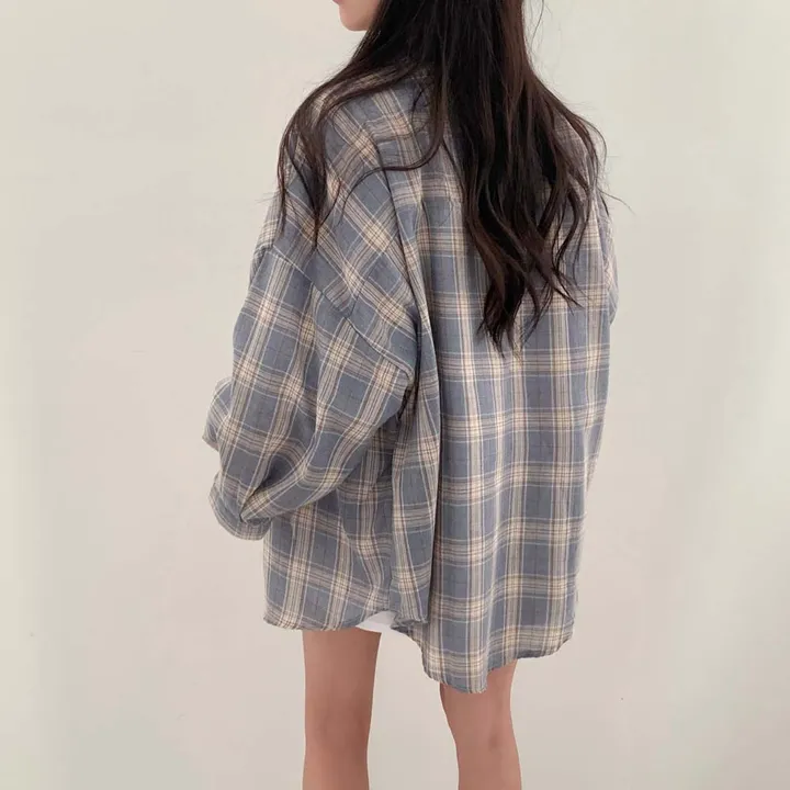 [✨8천장돌파!✨/컬러추가!]여리앤아방 체크남방 코튼 셔츠 -4color 상세 이미지 45