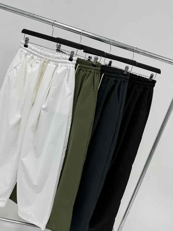(UNISEX) 머니 나일론 더블 핀턱 스트링 벌룬 PT / 오버핏 와이드 밴딩 트레이닝 벌룬핏 팬츠 바지 와이드팬츠 벌룬팬츠 트레이닝팬츠 나일론팬츠 나일론바지 간절기 봄 여름 상세 이미지 29