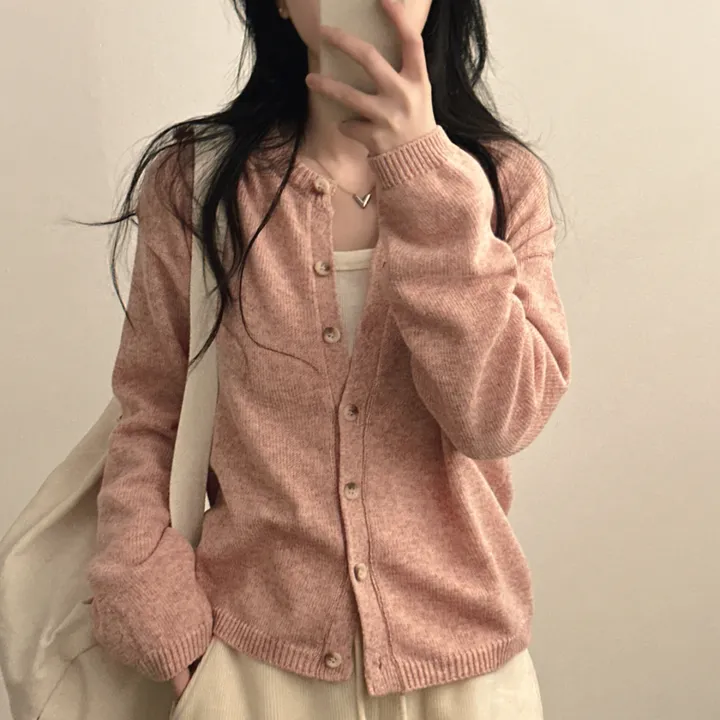 [캐시울10%/여유핏~!] 퀄리티 높은 봄 데일리 니트 가디건 6color 상세 이미지 9