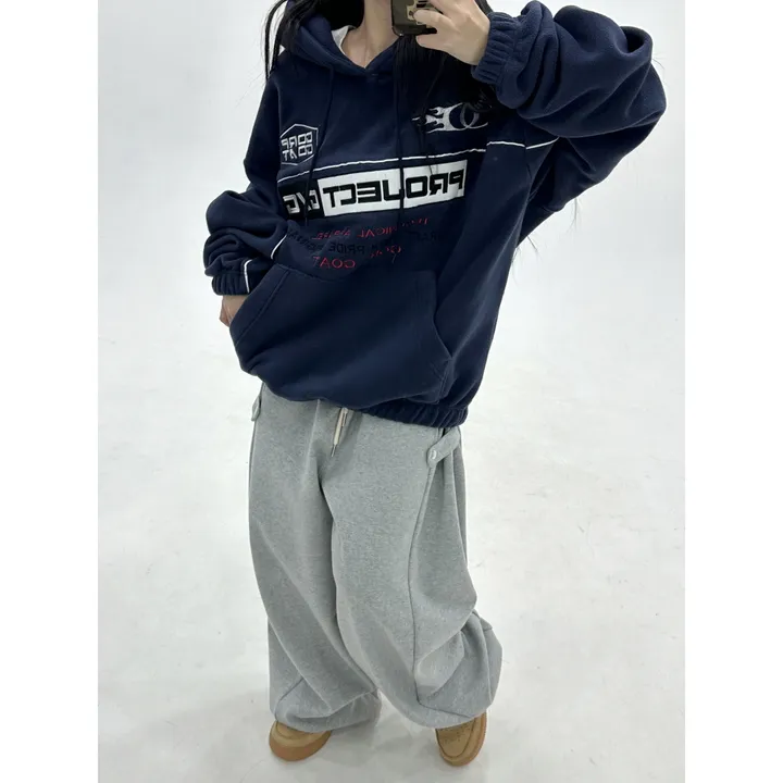 기모선택❤️[UNISEX/소장추천!/6color!]데이유 비죠 스냅 버튼 포인트 루즈 와이드 벌룬 트레이닝 팬츠(3-5일 여유주문) 상세 이미지 53