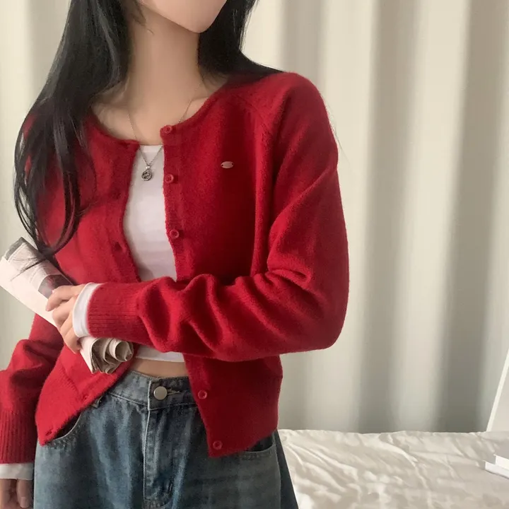 [후기보장🤍/Wool] 에버닌 펜던트 니트 가디건 - 7color 상세 이미지 19
