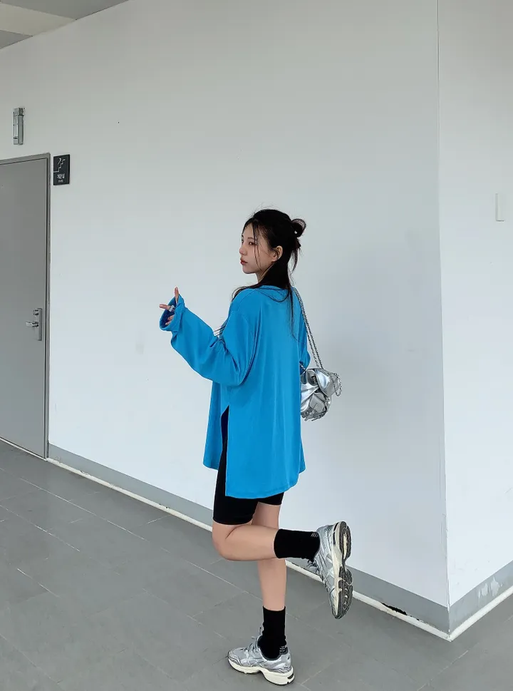 (옆구리찡김X/Y존부각X/운동복가능) 매끄니 5부 레깅스 상세 이미지 4