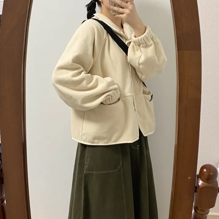 파파야 플리스 점퍼(2color) 상세 이미지 6