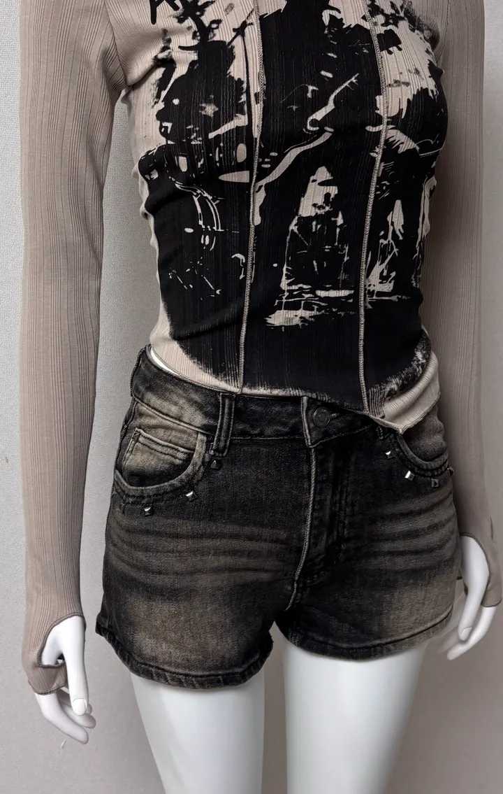 Vintage Stud Shorts Pt 상세 이미지 7