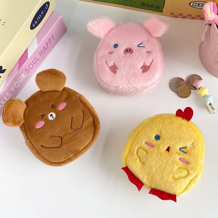 병아리 동전지갑 파우치 일본여행 가방 친구 생일선물 미니 예쁜 우정템 커플 에어팟보관 상세 이미지 3