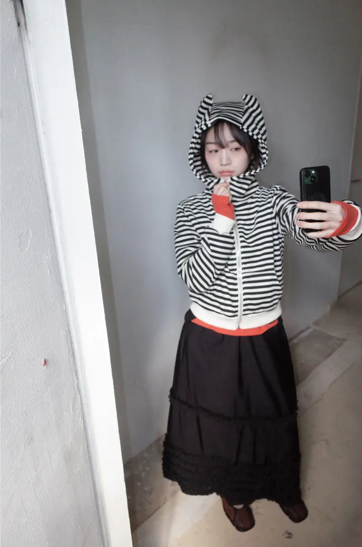 MEW 스트라이프 후디 상세 이미지 5