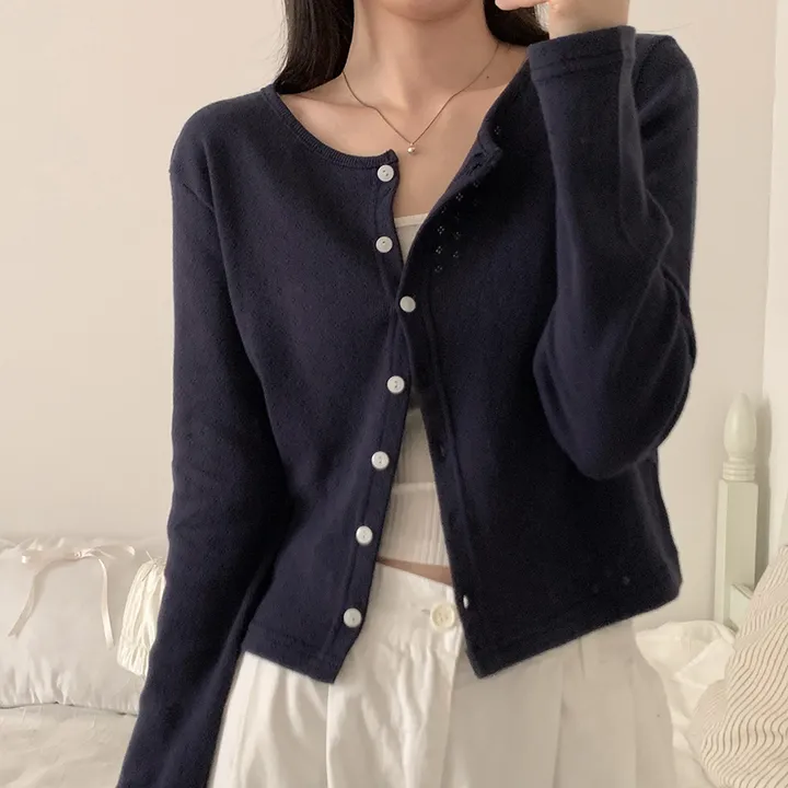 로로 펀칭 가디건 (8color) 상세 이미지 144