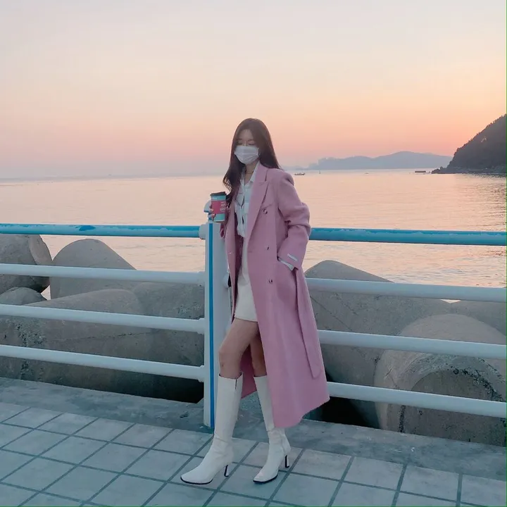 🚀아이오늘출발 [2025재진행/주문폭주] 온앤업 더블 벨트 캐시미어 앙고라 핸드메이드 롱 코트 상세 이미지 32