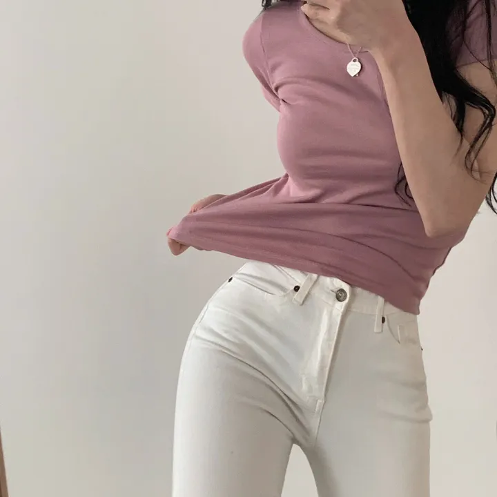 [1+1추가할인🤍/13컬러] 데일리 기본 유넥 반팔티 상세 이미지 17