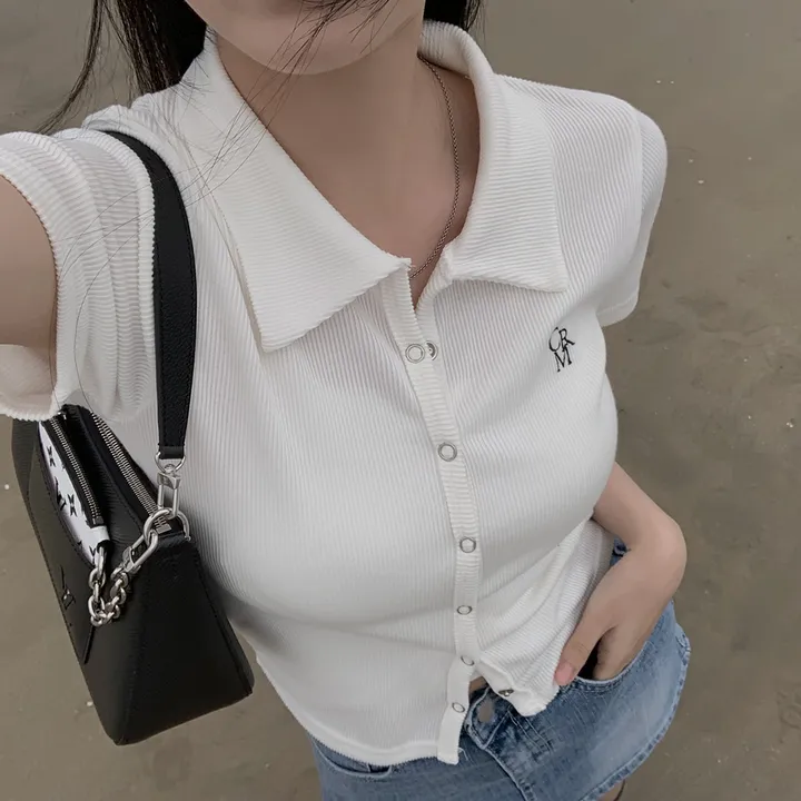 [드디어반팔출시!!/아이보리 당일출고🎉] 자체제작 #크치Made 반팔 ver. 웨하스 슬림핏 카라 골지 반팔 니트 가디건 - cd 상세 이미지 38