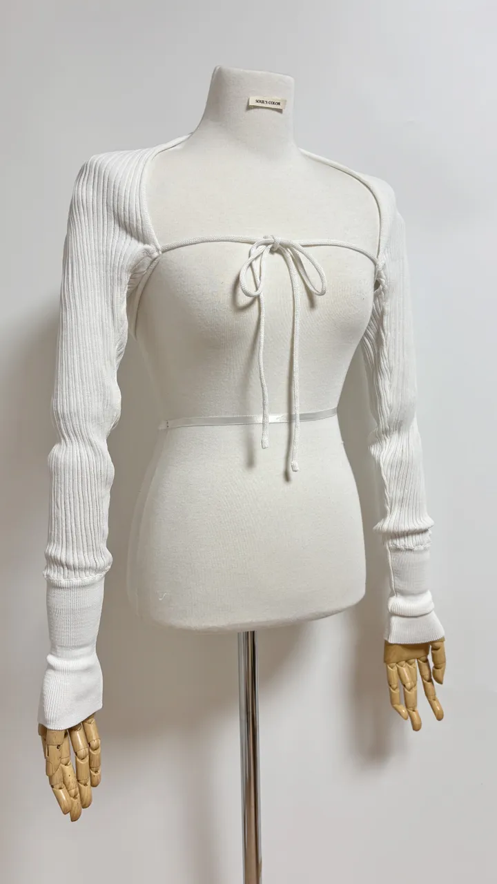 [MADE] Ribbed cool knit bolero (4color) 상세 이미지 11