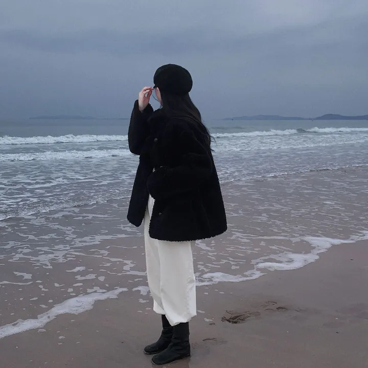 [왕아방핏🤎/주문폭주✨]후회없는 선택,푸들 양털 오버핏 하프 스웨이드 퍼자켓,코트 상세 이미지 52