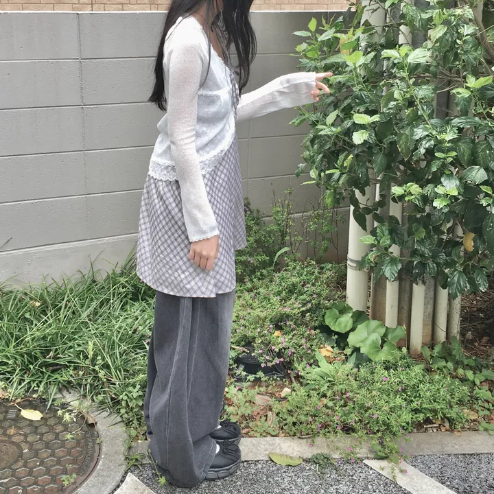 [손등덮는 여리핏~] 예쁨보장! 버터플라이 레이스 미니버튼 크롭 가디건 여름 상세 이미지 26