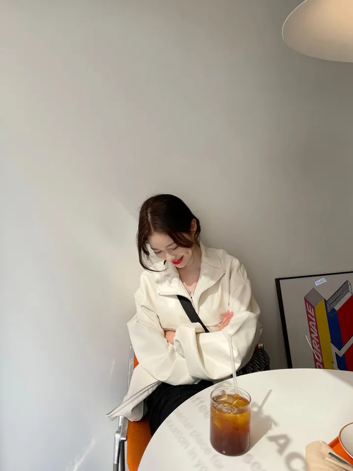 [주문폭주/MADE] 남녀공용 로제 오버핏 레더자켓 상세 이미지 114